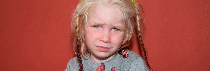 MYSTISK: Denne jenta ble funnet i en leir for romfolk i Hellas. Hun bodde hos et ektepar. Politiet mener ekteparet ikke er foreldrene til jenta.