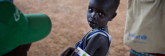  BARN:  Barn i land i Afrika kan sulte i hjel. Mange barn får ikke nok mat å spise. 
